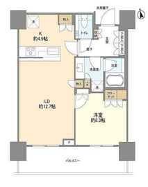 ブランズ渋谷桜丘 22階 間取り図