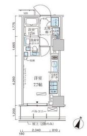 パークアクシス赤坂見附 503 間取り図