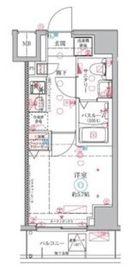 クレヴィスタ大井町 3階 間取り図