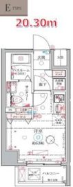 クレヴィスタ大井町 1階 間取り図