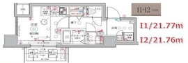 クレヴィスタ大井町 3階 間取り図
