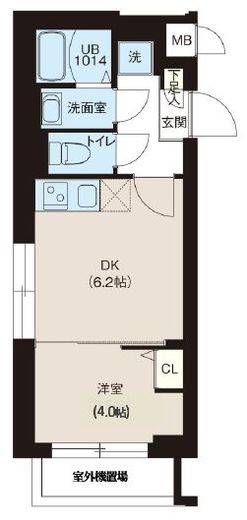 レオーネ宮崎台 110 間取り図