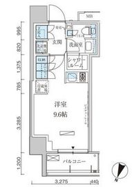 パークアクシス赤坂見附 308 間取り図