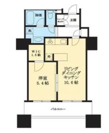 東京ツインパークス レフトウィング 9階 間取り図