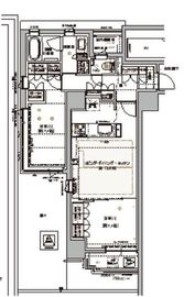 レ・ジェイドクロス千代田神保町 5階 間取り図