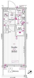 ガーラ・ヴィスタ横浜鶴見 2階 間取り図