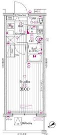 ガーラ・ヴィスタ横浜鶴見 7階 間取り図