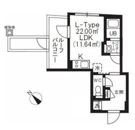 BRICK RESIDENCE 目黒本町 502 間取り図