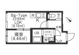 BRICK RESIDENCE 目黒本町 102 間取り図