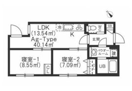 BRICK RESIDENCE 目黒本町 101 間取り図