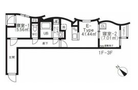 BRICK RESIDENCE 目黒本町 205 間取り図