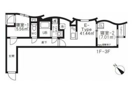 BRICK RESIDENCE 目黒本町 305 間取り図