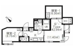BRICK RESIDENCE 目黒本町 207 間取り図