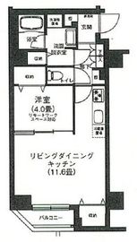 アイルプレミアム押上ノルド 1階 間取り図