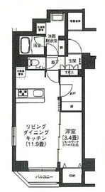 アイルプレミアム押上ノルド 5階 間取り図