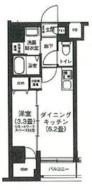 アイルプレミアム押上ノルド 5階 間取り図