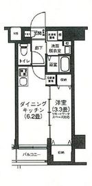 アイルプレミアム押上ノルド 1階 間取り図