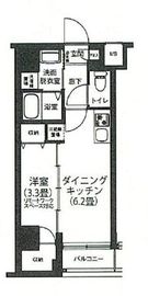 アイルプレミアム押上ノルド 2階 間取り図