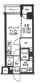 アイルプレミアム押上ノルド 2階 間取り図