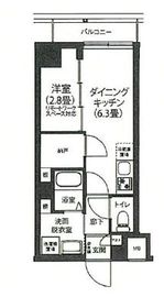 アイルプレミアム押上ノルド 3階 間取り図