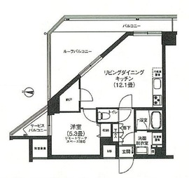 アイルプレミアム押上ノルド 3階 間取り図