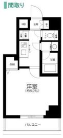 コンシェリア新宿ノースフロンティア 3階 間取り図
