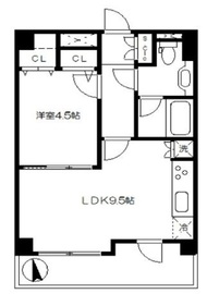 イルサント代々木上原 4階 間取り図