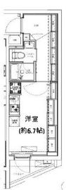 ジェノヴィア学芸大学 408 間取り図