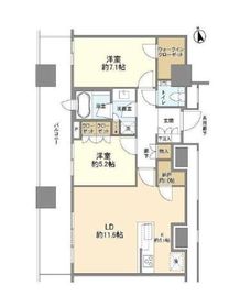 ブランズ渋谷桜丘 2109 間取り図