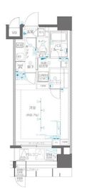 ZOOM横浜関内 8階 間取り図