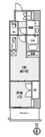 CAVANA+YOTSUYA (カバナ+四谷) 302 間取り図