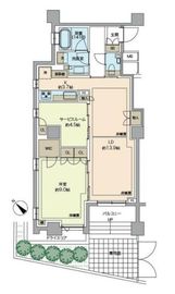 レガシス代官山 101 間取り図