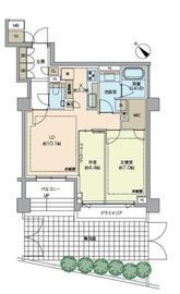 レガシス代官山 102 間取り図