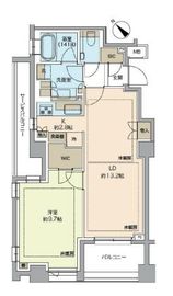 レガシス代官山 201 間取り図