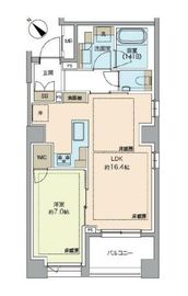 レガシス代官山 203 間取り図