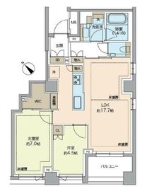 レガシス代官山 402 間取り図