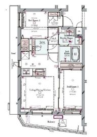 コンシェリア中野弥生町THE RESIDENCE 305 間取り図