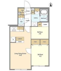ウェルスクエア高井戸東 302 間取り図