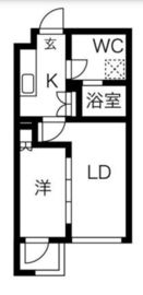 kinomori代々木上原 (キノモリ代々木上原) 205 間取り図