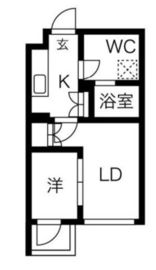 kinomori代々木上原 (キノモリ代々木上原) 304 間取り図