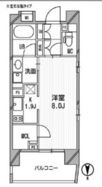 クリオ西池袋 10階 間取り図