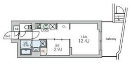 グランデュオ旗の台 (GranDuo Hatanodai) 203 間取り図