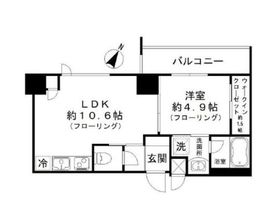 ガーデンヒルズ柿ノ木坂 304 間取り図