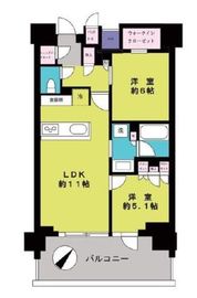 プラウド文京千石スクエア 5階 間取り図