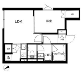 CREAL江戸川橋 (クリアル江戸川橋) 301 間取り図
