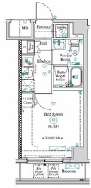 AZEST横濱関内 7階 間取り図