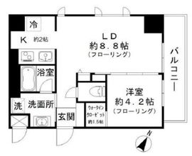 ガーデンヒルズ柿ノ木坂 505 間取り図