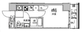 S-RESIDENCE横浜大通り公園 (エスレジデンス横浜大通り公園) 602 間取り図