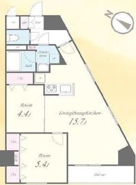 Terrace The 本郷 202 間取り図