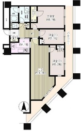 ディアマークスキャピタルタワー 503 間取り図